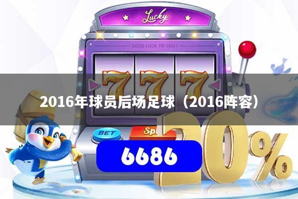 2016年球员后场足球(2016阵容)